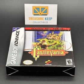 Castlevania [Classic NES Series] (Game Boy Advance, 2004) CIB  & Tested