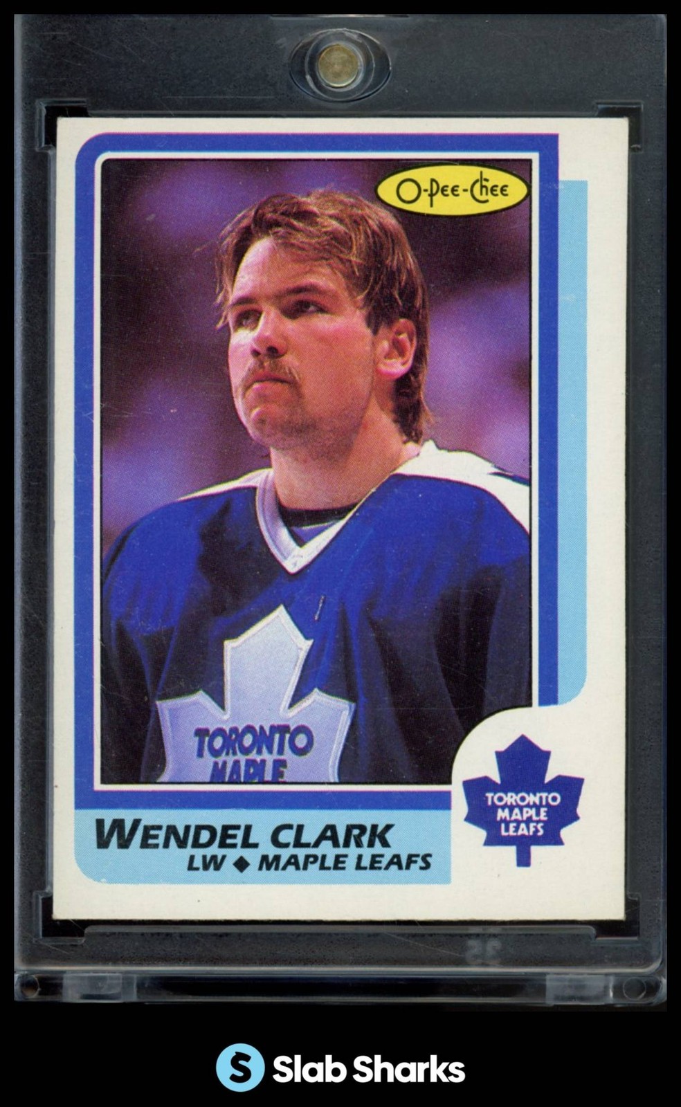 1986 O-PEE-CHEE #149 WENDEL CLARK RC ROOKIE