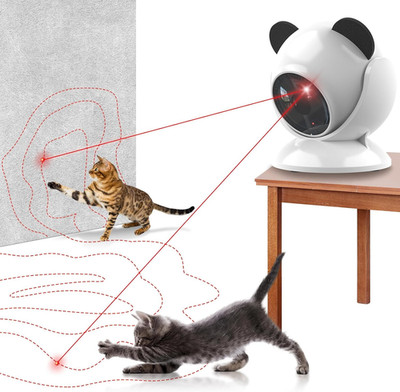 Automatic Cat Laser Toy Interactive Cat Toys for Indoor Cats/Kitty/Dogs,  Laser