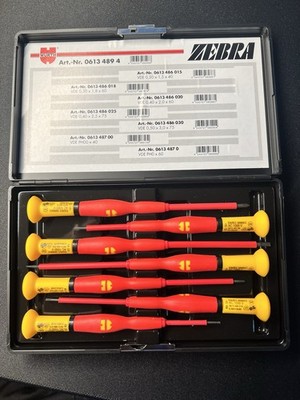 Würth VDE precision engineer's screwdriver set SL/PH 7 pcs SCRDRIV-VDE-SET-FINE