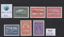 WC1_32193. YUGOSLAVIA. 1932 ROWING CHAMPIONSHIP set. Sc. B26-B31. MLH