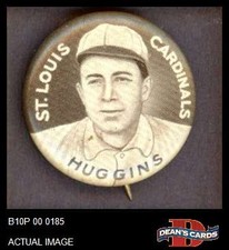1910 Sweet Caporal Pins Miller Huggins SM Reds HOF VARIATION 6 - EX/MT