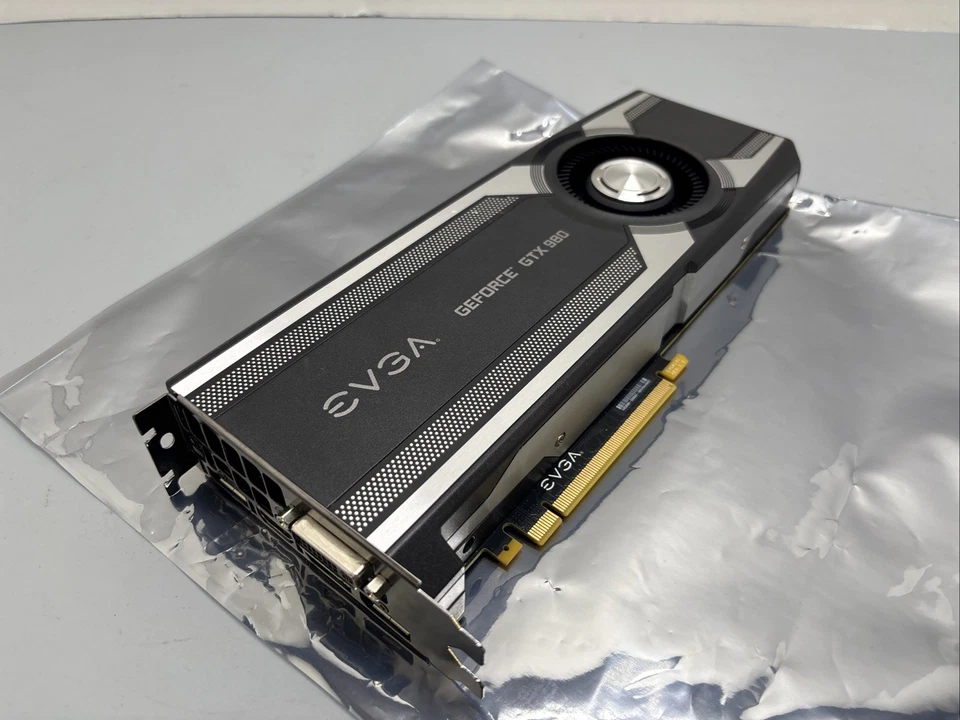 EVGA GEFORCE GTX 980 4GB GDDR5 04G-P4-1980-KR GRAPHICS CARD NS- P4F - Image 2 of 4