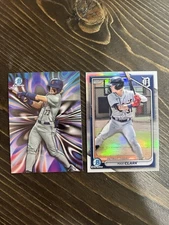 Max Clark 2023 Bowman Draft Chrome Mood Ring Insert #MR-2  - Detroit Tigers