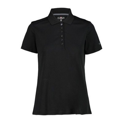 CMP Damen Poloshirt Woman Polo 3T59676 Schwarz
