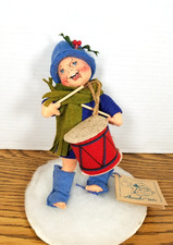 Vintage Annalee Doll - 1992 Drummer Boy - 7" Made In The USA W/tag 7200 NOS