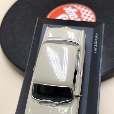 MINICHAMPS 1/43 VW Volkswagen 1600 1966 Cream White 430055300 | eBay