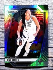 2024 Panini Prizm WNBA #122 Kiah Stokes Ice Prizms