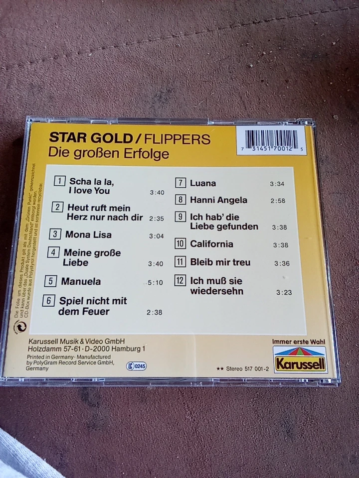 CD DIE FLIPPERS -  DIE GROSSEN ERFOLGE - Bild 2 von 2