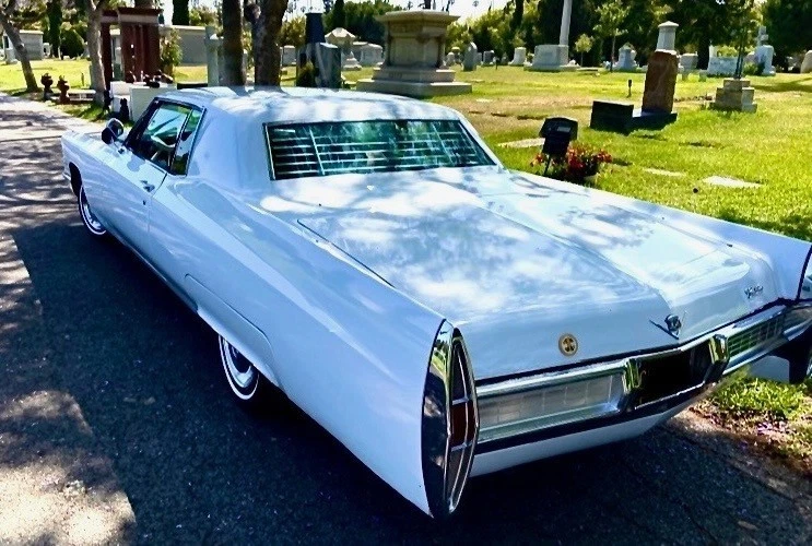 1967, 1968 CADILLAC 2 Door Coupe DeVille REAR GLASS VENETIAN BLINDS *SALE* - Image 2 of 2