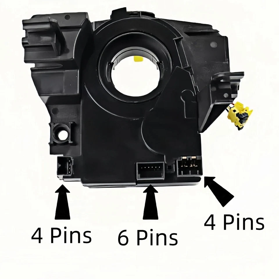 全新时钟弹簧带角度传感器 适用于 2007 - 2011 道奇 Nitro 3.7L/4.0L 5156106AF — 第 4/4 张图片