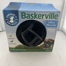 Baskerville Ultra Muzzle Black Size 5- Brand New In Box 