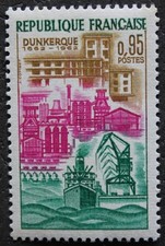 Timbre - FRANCE - Dunkerque - 1961 - Neuf ** - YT1317