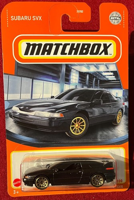 #ad MATCHBOX SUBARU SVX BLACK 88 100. SEE COMBINED OFFERS $2.00