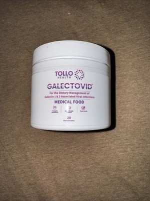 Galectovid Organic Immune Support Chewables 20 Count  Tollo Health- Exp: 10/26