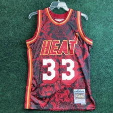 Mitchell And Ness Alonzo Mourning # 33 Miami Heats 1996-97 HWC Swingman Size S