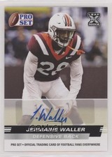 2022 Leaf Pro Set Draft Auto Jermaine Waller #PSA-JW2 Auto 0q3