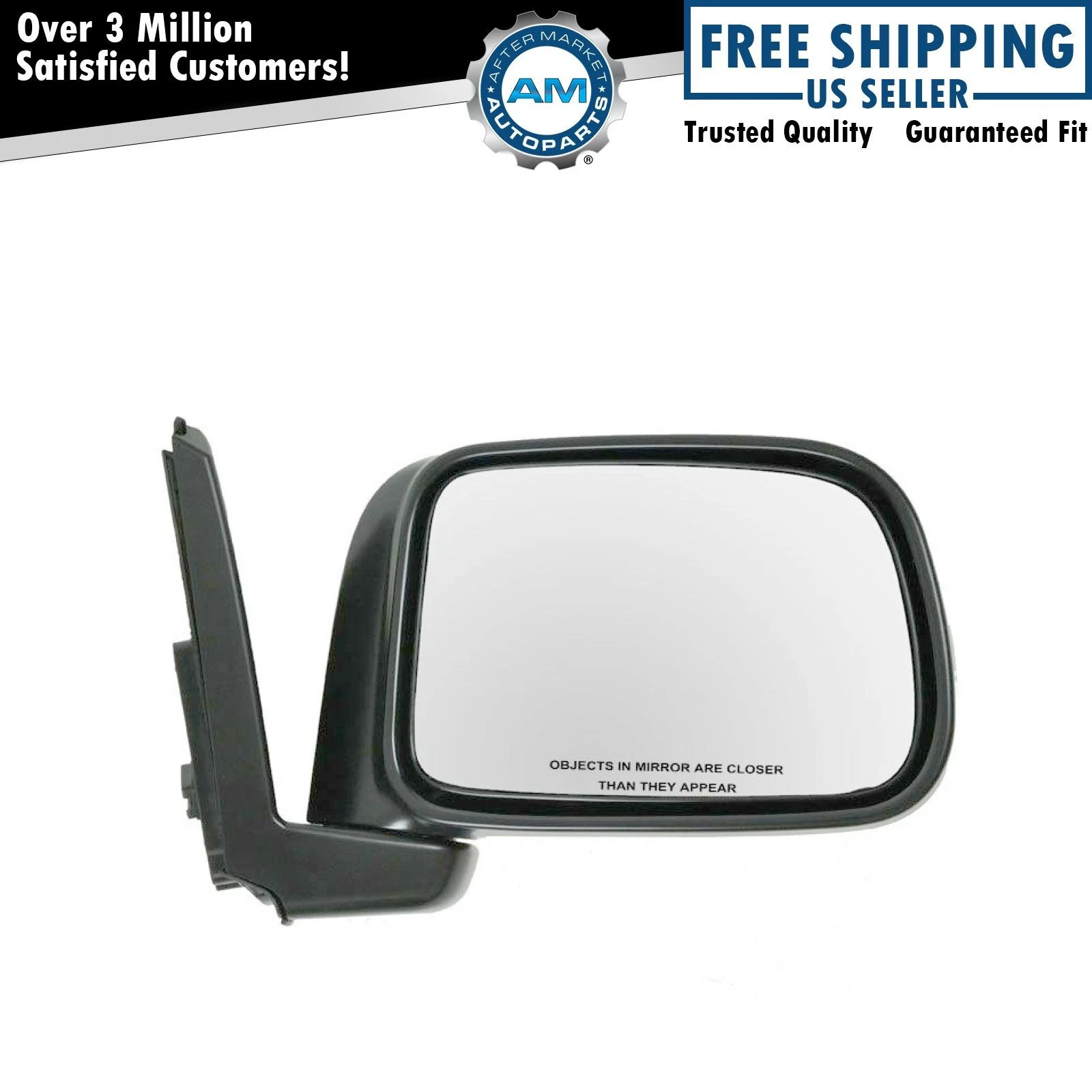 TRQ Power Side View Mirror Passenger Right RH NEW for 97-01 Honda CR-V