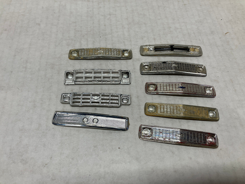 LOTE DE 9 PARACHOQUES ESCALA 1/24-25 AMT,MPC,MONOGRAMA,REVELL PICKUP KIT MODELO CAMIONETA - Imagen 2 de 3