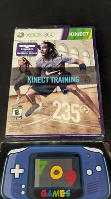 SEALED Nike+ Kinect Training (Microsoft Xbox 360) Brand New