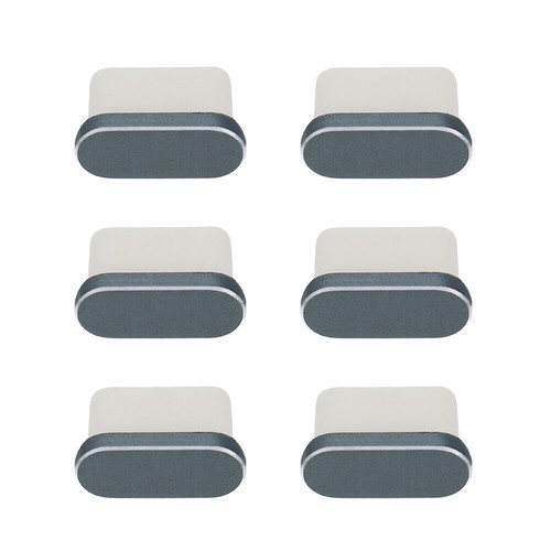 6 Pcs Phone Plug Anti- Plug Aluminum Alloy Cover Phone Plug Phone - 第 1/12 張圖片