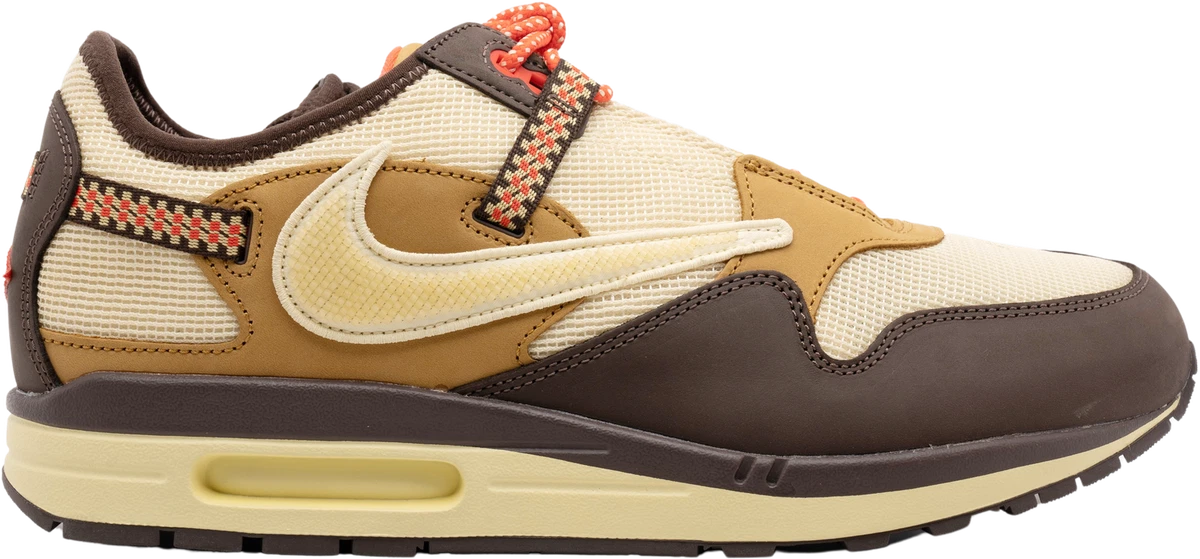 Nike Air Max 1 x Travis Scott Low Baroque Brown for Sale