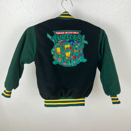 Vintage Mr. P's Teenage Mutant Ninja Turtles Bomber Jacket Kids 5 Korea TMNT - Picture 8 of 11