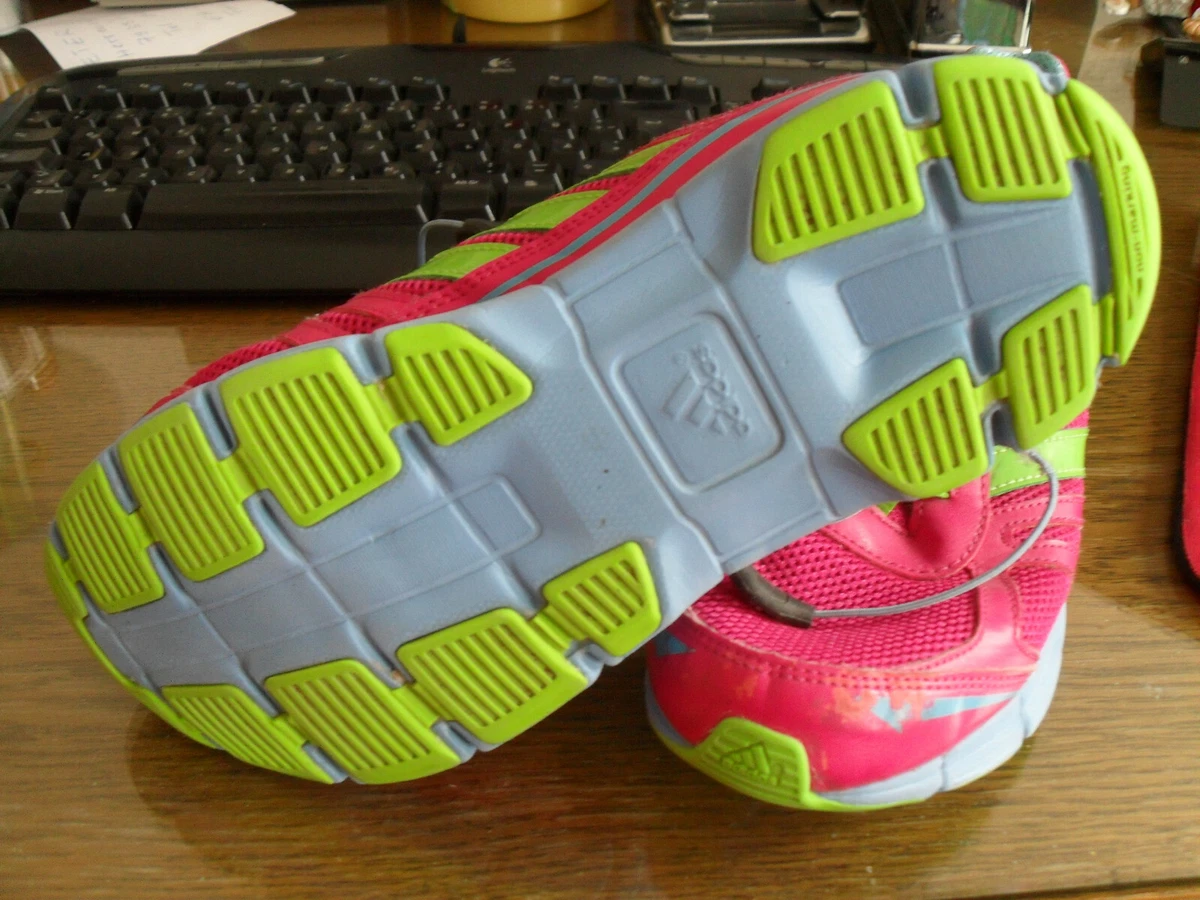 adidas adifast Ortholite Damen pink blau neongr n Running Laufschuhe Gr.38