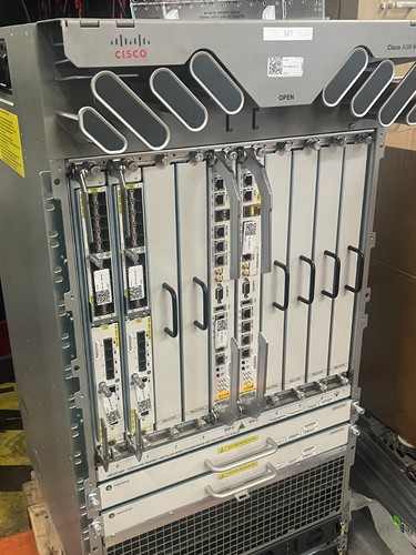 Cisco ASR 9010-DC-V2 Router 2x A9K-RSP440-TR 1year Warranty | eBay