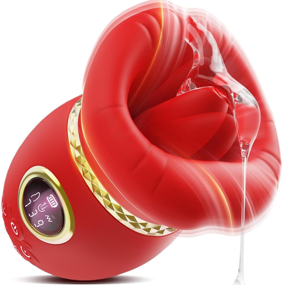 3-in-1 Mouth-Shaped Sucking Vibrator for Women Adult Sex Toy  