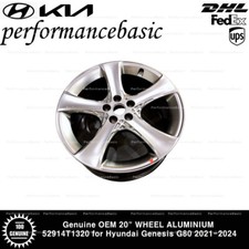 Genuine OEM 20" WHEEL ALUMINIUM 52914T1320 for Hyundai Genesis G80 2021-2024