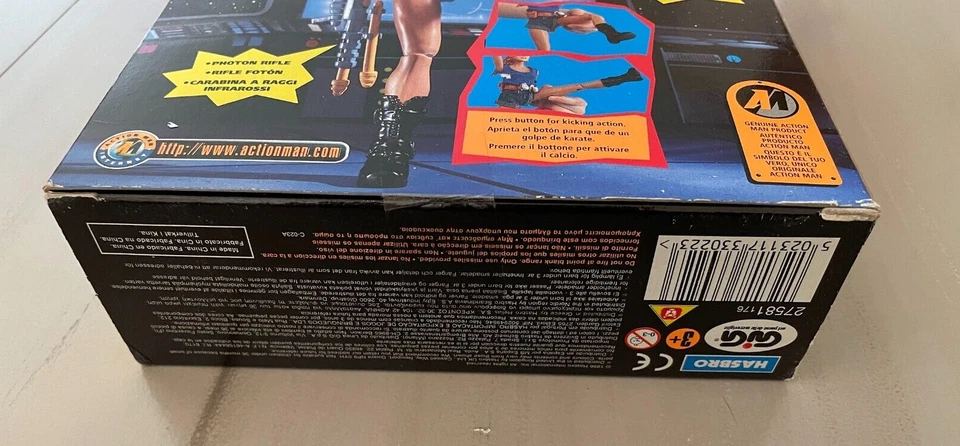 NUEVA Figura Hasbro 12" NATALIE POOLE 1996 Sellada ACTION FORCE TV Man GI Joe Foto 4 de 4