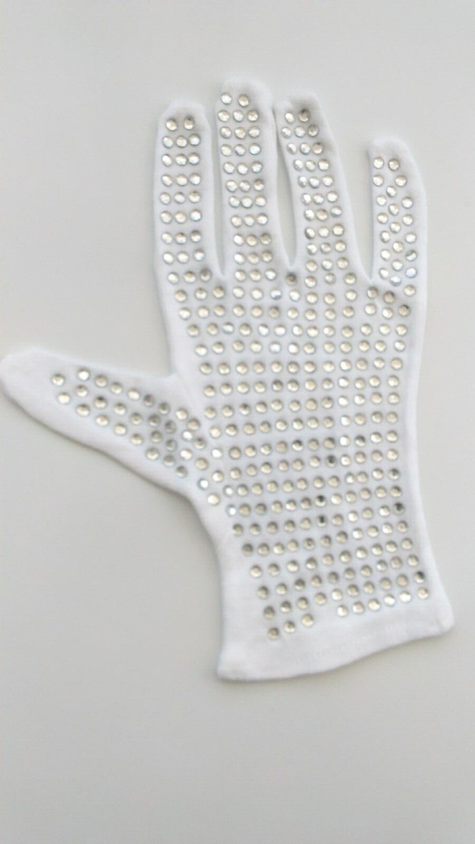 Michael Jackson Vintage 1981 Replica Glove With Crystals for