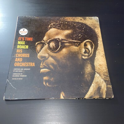 Max Roach, His Chorus & Orchestra ''It's Time'' LP Impulse! A-16 Mono Van Gelder