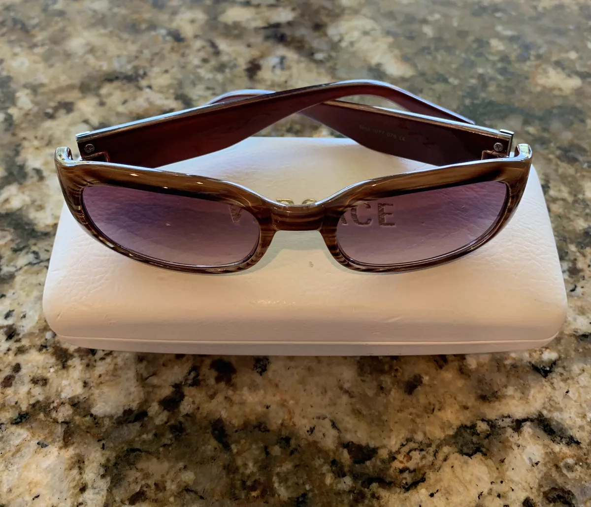 Chanel Double shade Brown/Purple Women Sunglasses, Preloved