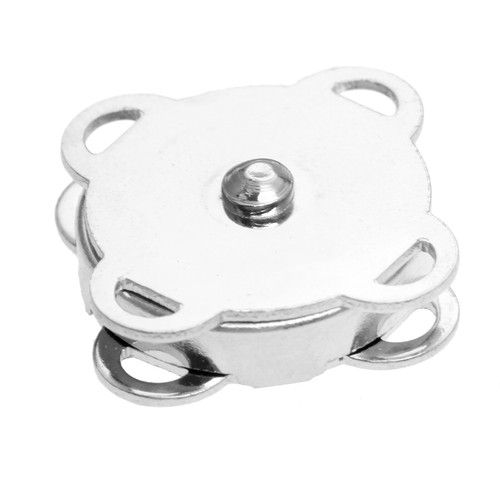 Metal Magnetic Buckle 10set For Purse Handbag Bags Quincunx Snap Sewing Supplies - Picture 4 of 8
