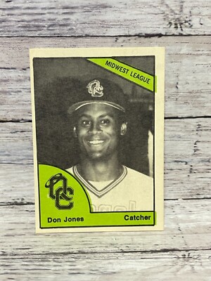 1978 Quad City Angels TCMA Minor League - Don Jones
