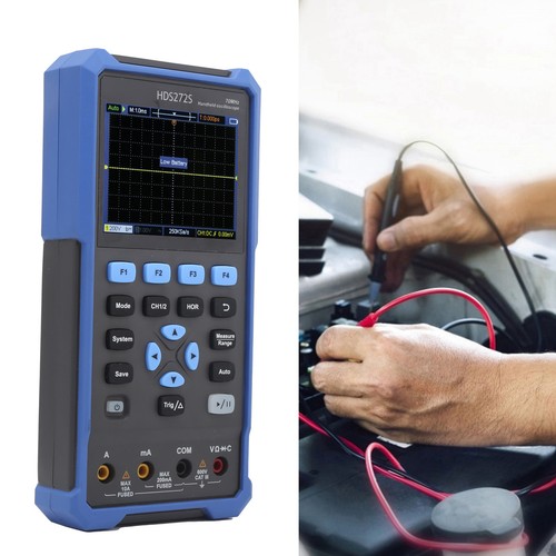 1 HDS272S Handheld Oscilloscope Multimeter 70MHz Waveform Generator - Picture 3 of 22