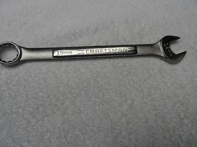 #ad #ad Craftsman Metric MM Combination Wrench 12pt USA NOS 19mm Part # 42921 $42.97