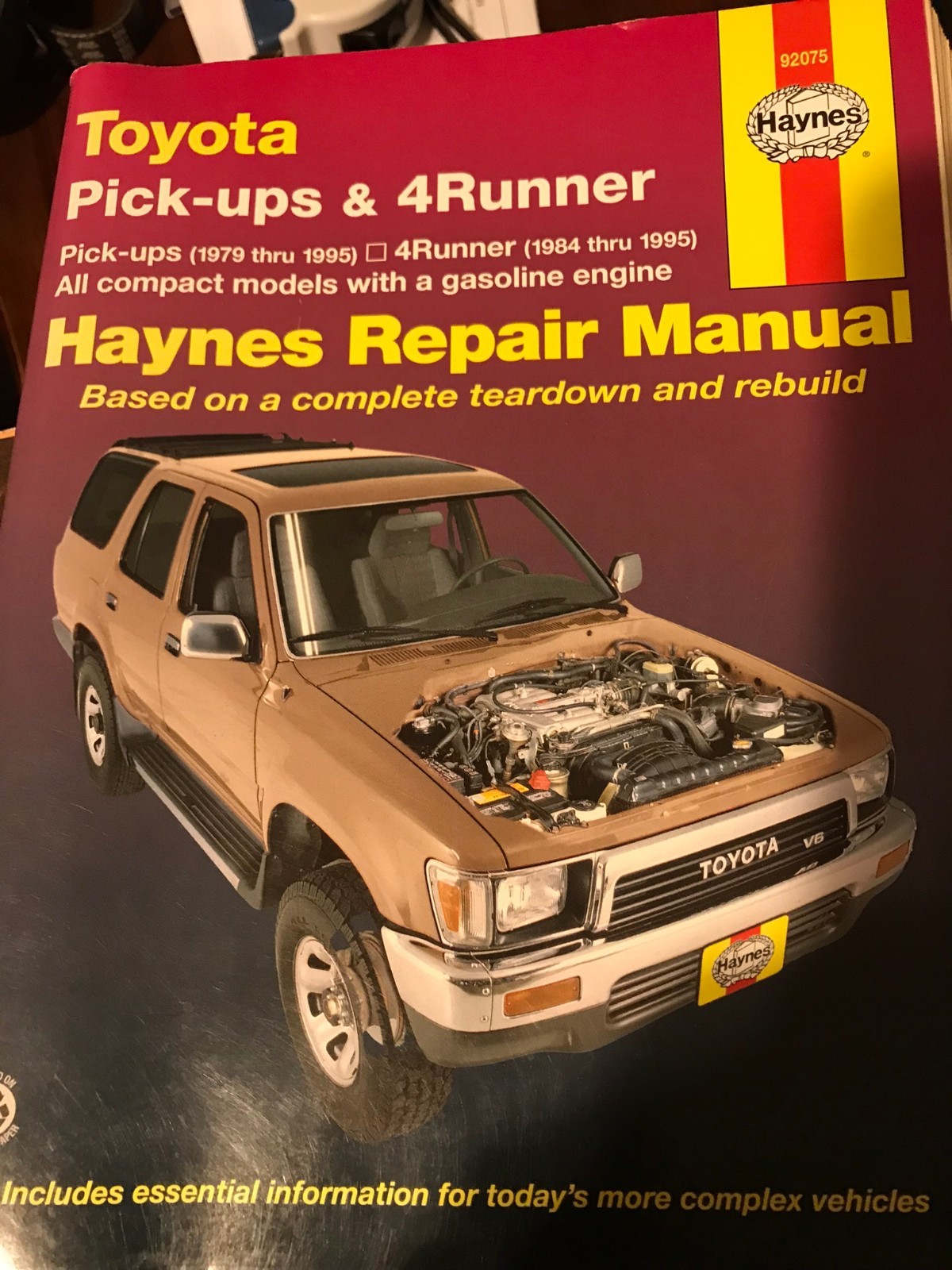 Haynes Manuals: Toyota Pick-Ups and 4-Runner, 1979-1995 by Haynes Manuals  Inc. Editors and John Haynes (1984, Paperback) | eBay