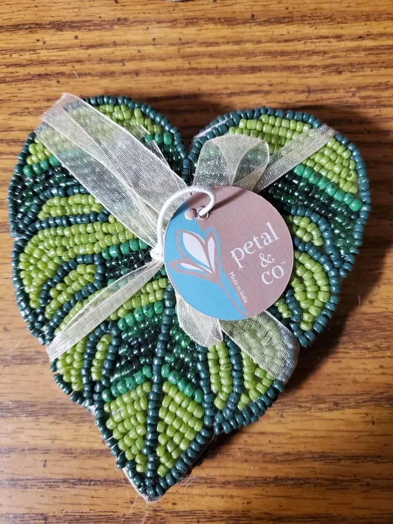 Beaded sale drink coasters