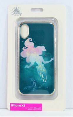 Disney Exclusive Im Really A Little Mermaid Apple Iphone XS Cellphone Case NEW