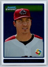 2009 Bowman Chrome Phillippe Aumont Rookie World Baseball Classic RC