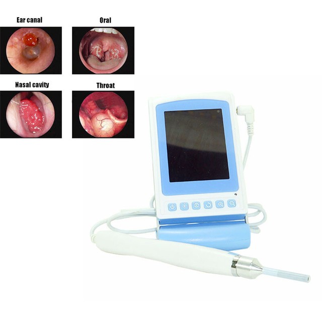 3inch LED Portable Dental Otoscope Ear Scope Nose Scope Oral Visual