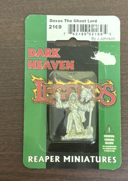 Dexes the GHOST LORD DARK HEAVEN D&D LEGENDS REAPER miniature rpg Phantom 2169
