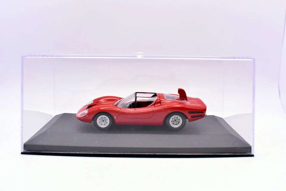 Modellino auto ABARTH OT 1600 scala 1:43 diecast modellismo statico collezione w - Immagine 4 di 4