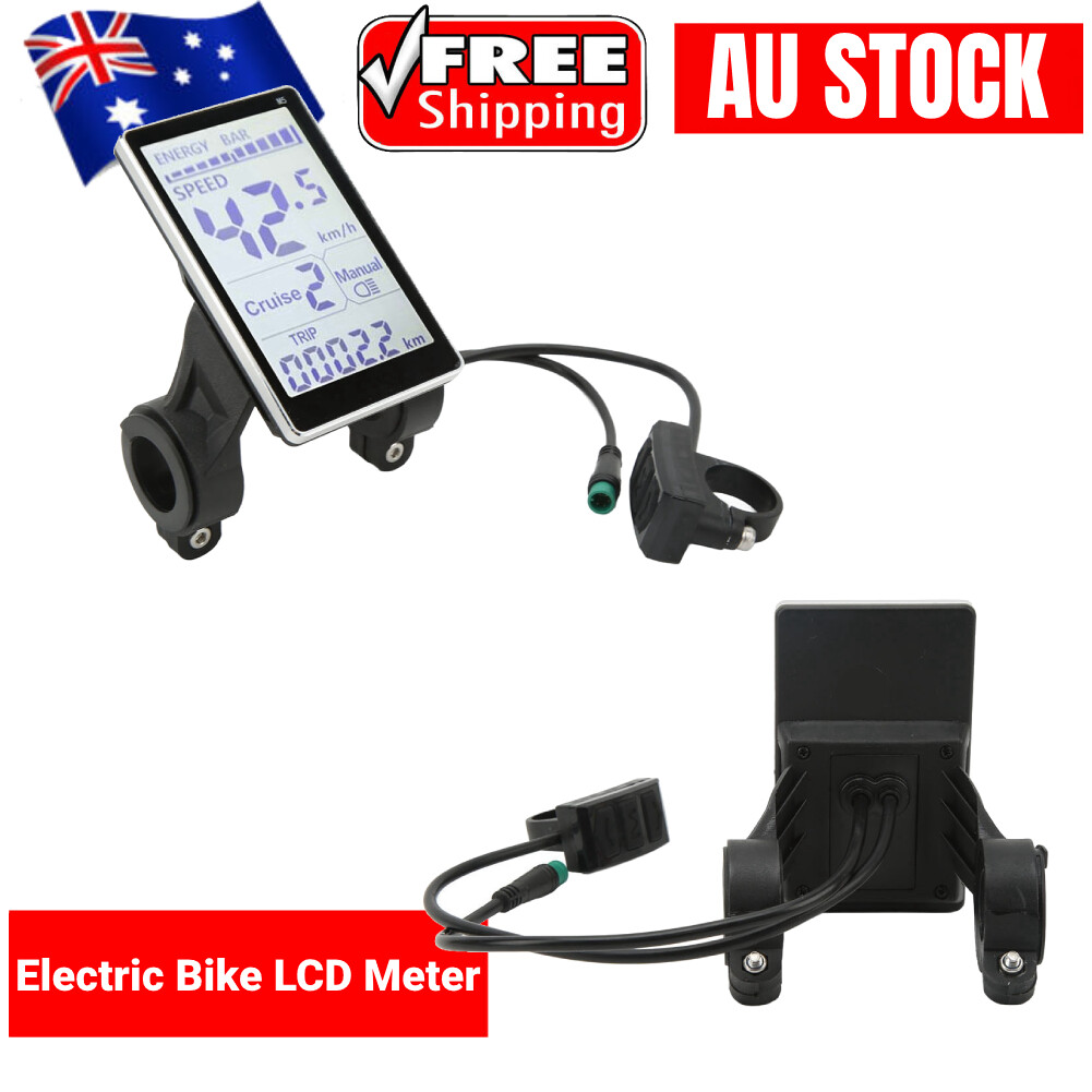 Display LCD Universale Per Bici Elettriche E Scooter - 5 Pin 24V/36V/48V/60V - Impermeabile - Foto 8