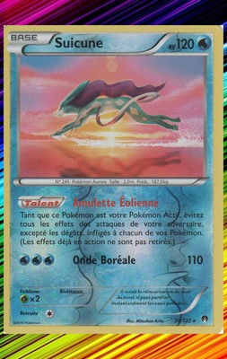 Suicune Reverse - XY9:Rupture Turbo - 30/122 - Carte Pokemon Neuve