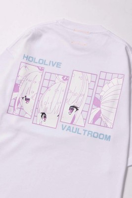 Hololive Vaultroom MINATO AQUA TEE Japan Size XL T-shirts White  