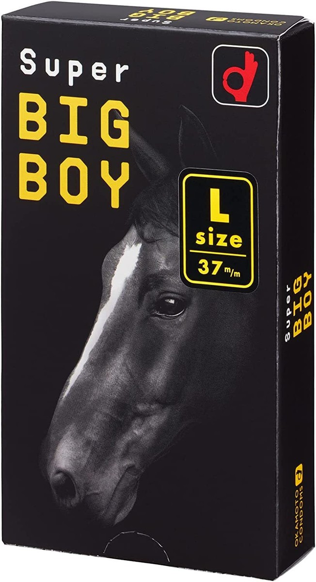 【LP】OKAMOTO'S  『BOY』 Okamoto SUPER BIG BOY 37mm in Diameter Condoms 12-Count From